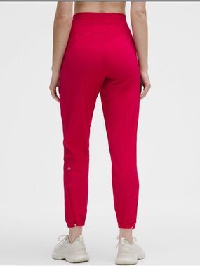 Lululemon Adapted State Jogger Womens 10 Pink High-Rise PERFECT CONDITION LW5CVM